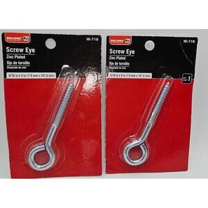 Bulldog Hardware Zinc Plated Screw Eye 5/16 in x 4 in